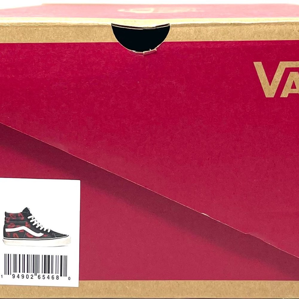 Vans Sk8 Hi 38 Dx Choes Men's Size Skate Red High Top Canvas Suede VN0A38GF45T - Picture 10 of 11